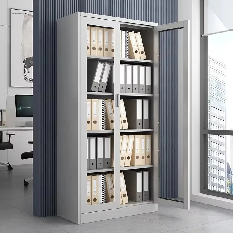 Two-Door Metal Filing Cabinet - Image 4