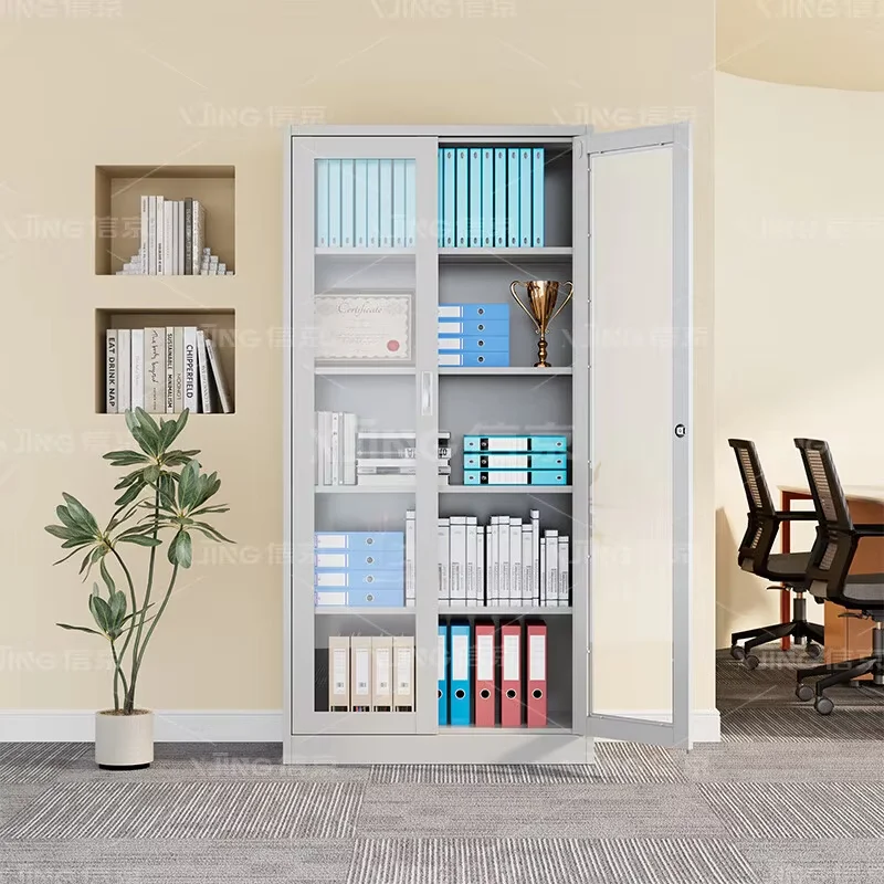 Two-Door Metal Filing Cabinet - Image 2