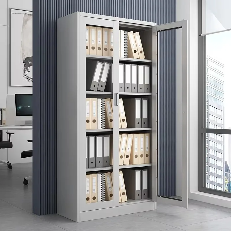 Two-Door Metal Filing Cabinet - Image 4